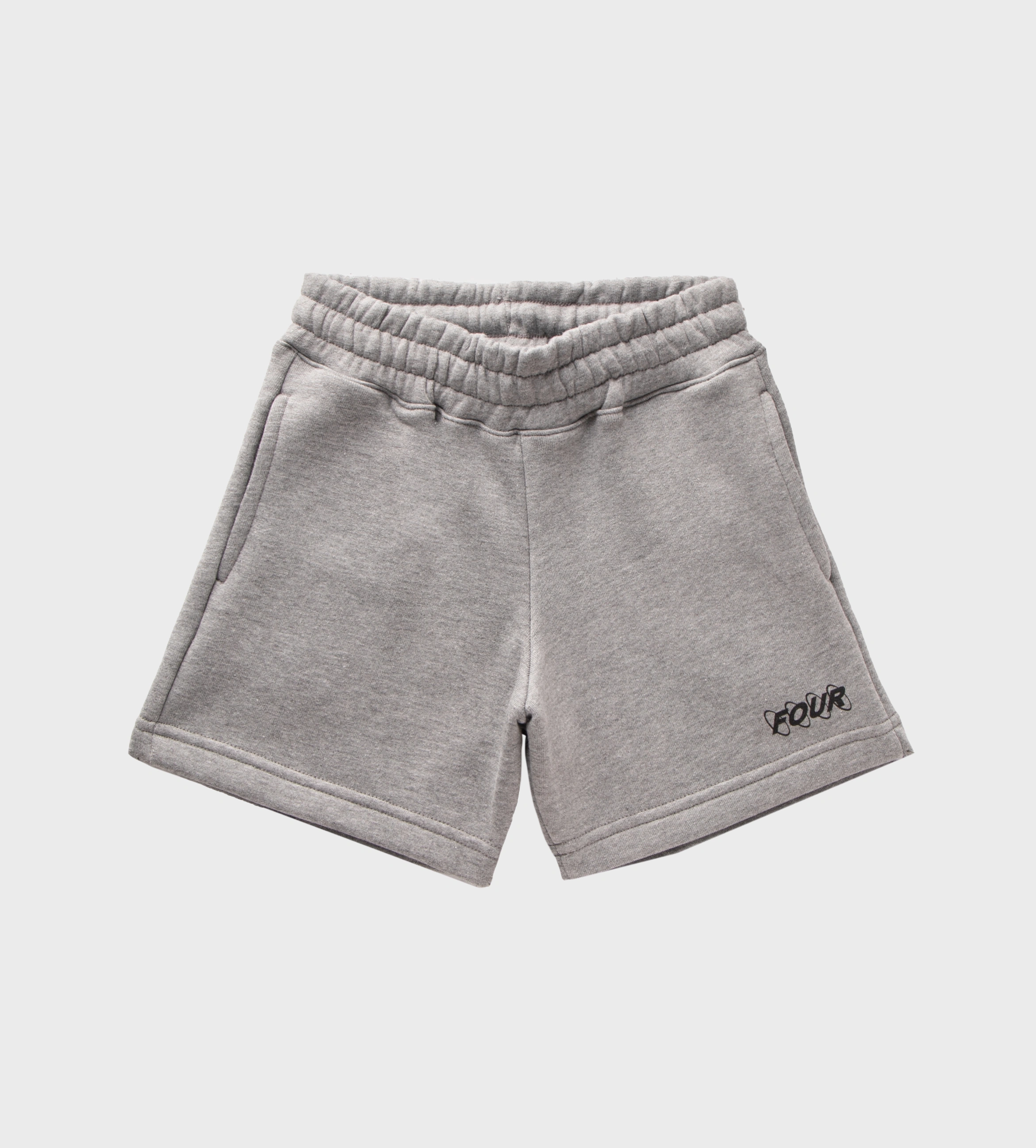 Circles Logo Shorts Grey