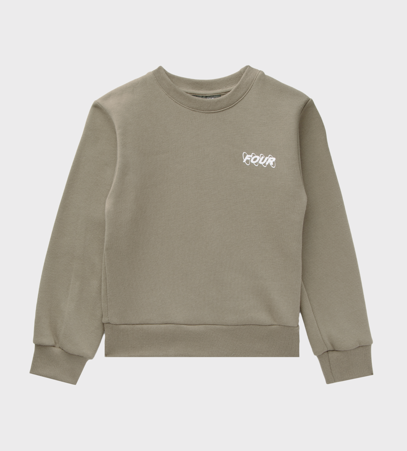 Circles Logo Crewneck Bungee Cord