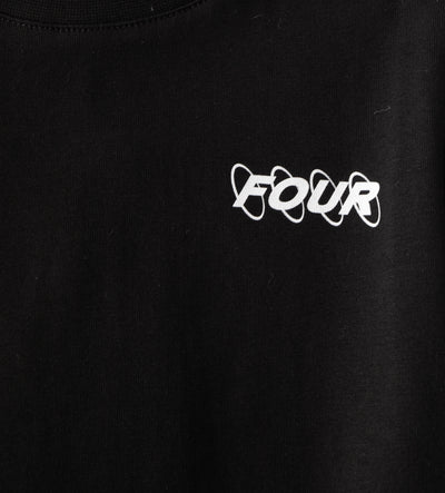 Circles Logo-T-shirt Zwart