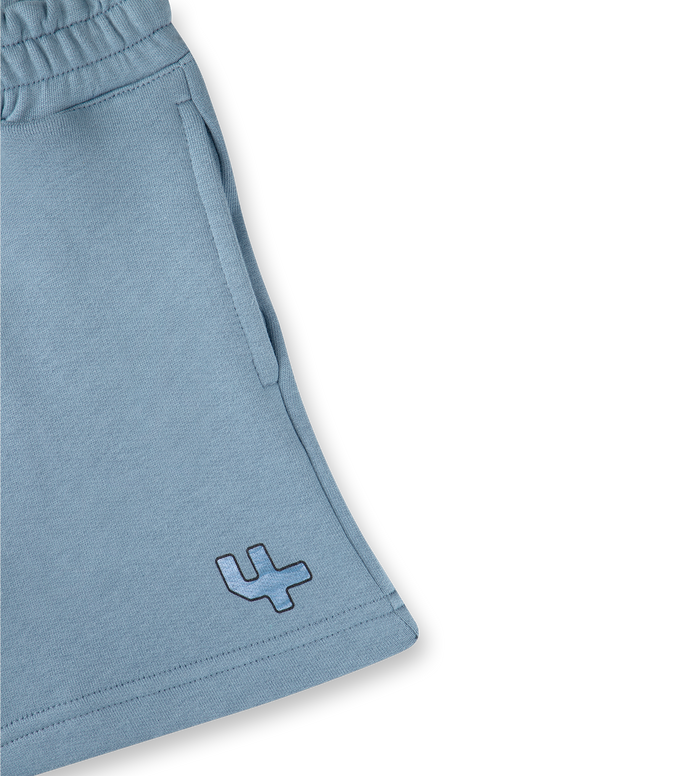Outline Logo Shorts Celeste