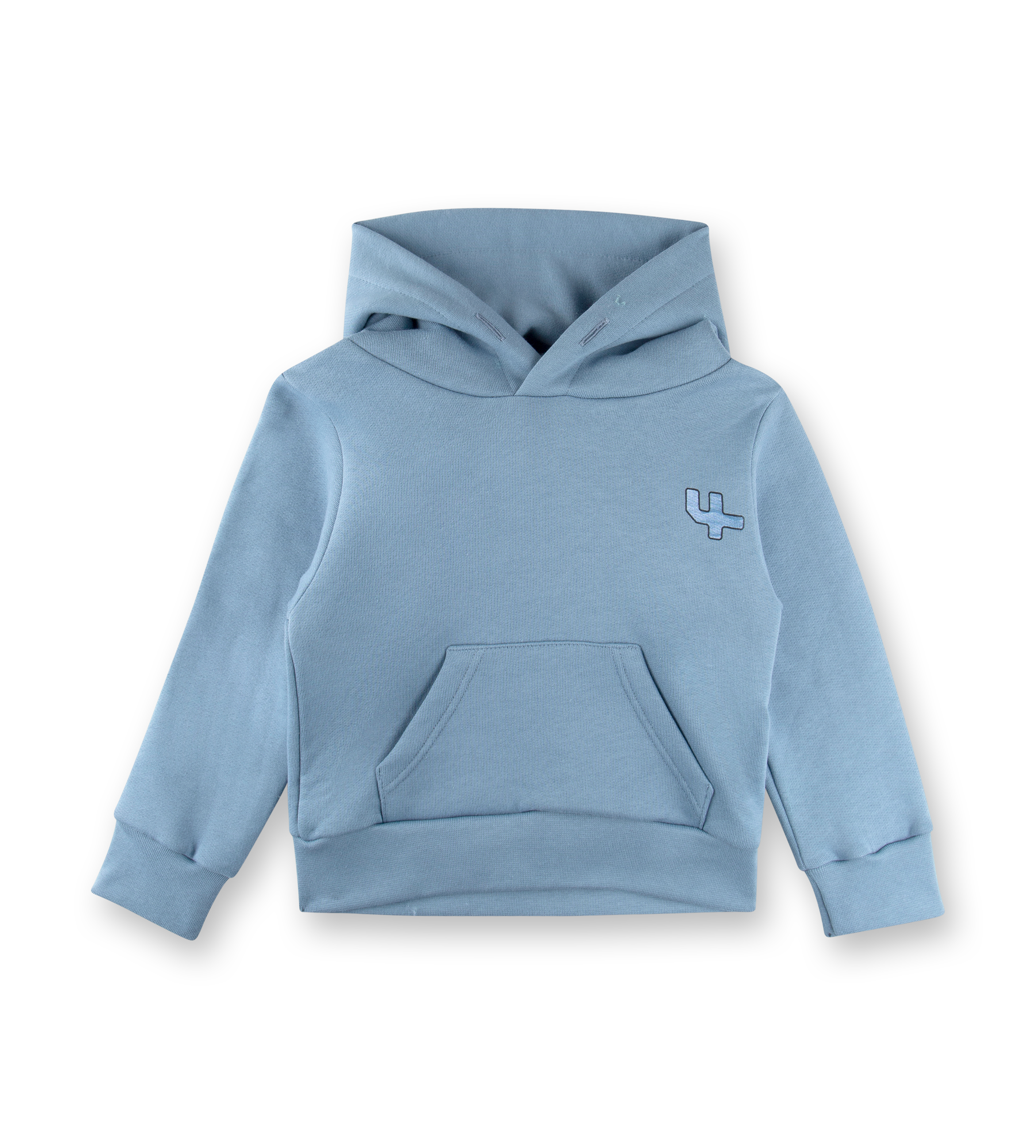 Outline Logo Hoodie Celeste