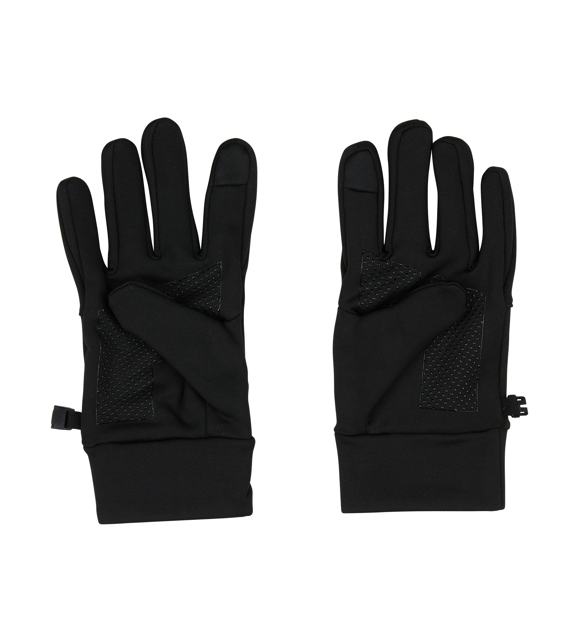 Reflective Logo Gloves Black