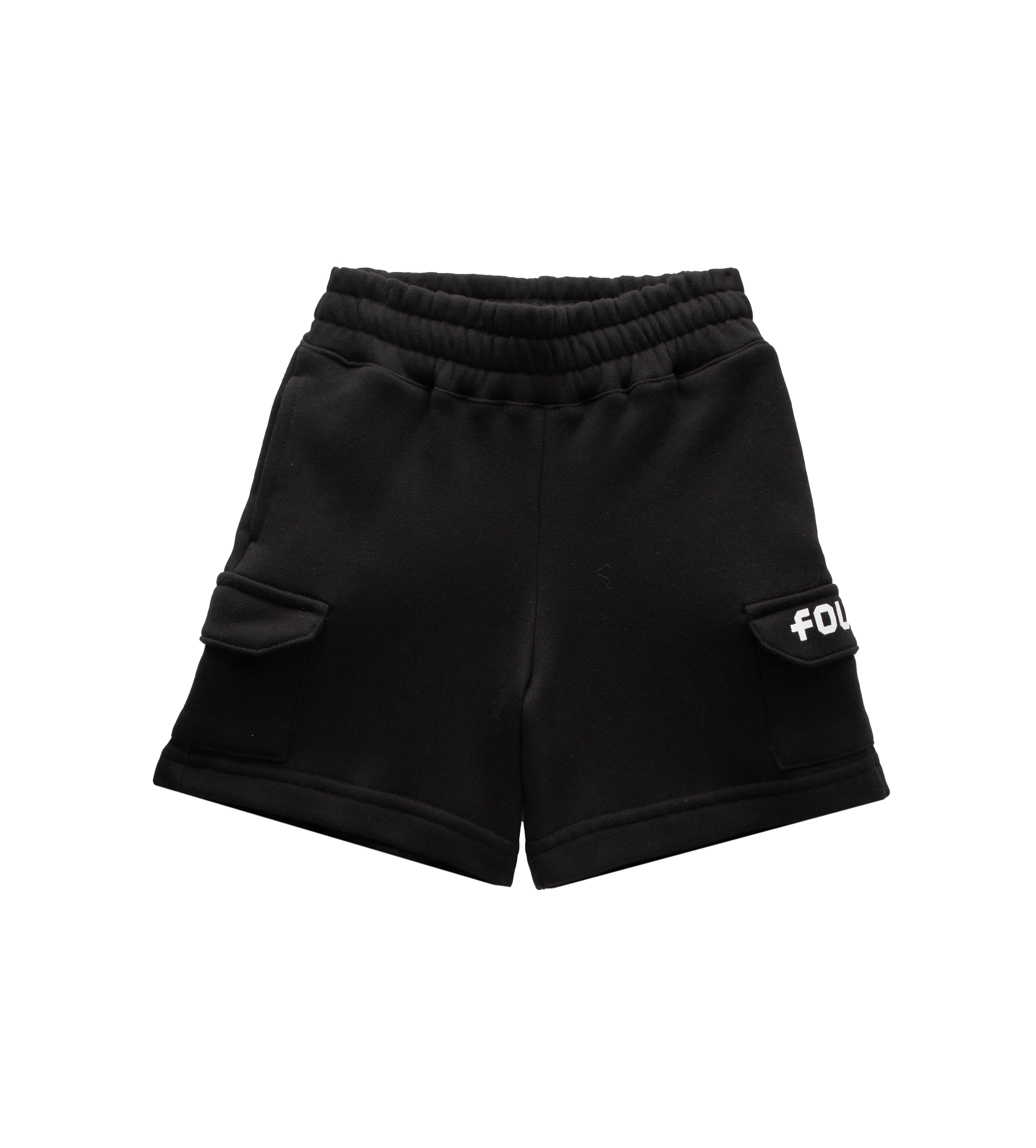 Four Kids Cargo Shorts Black