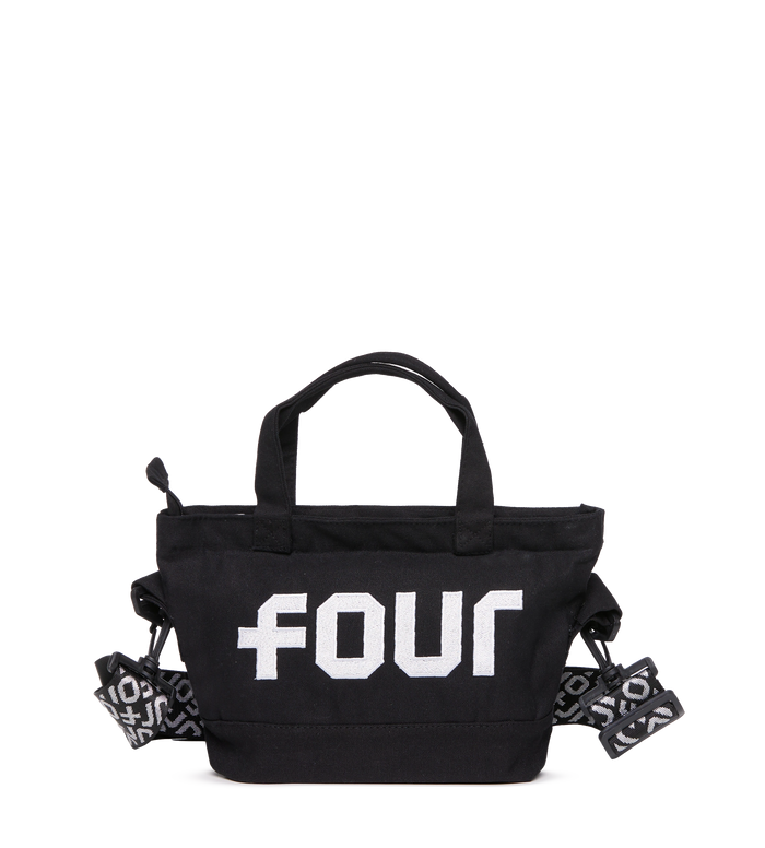 Logo Mini Sized Embroidery Shopper