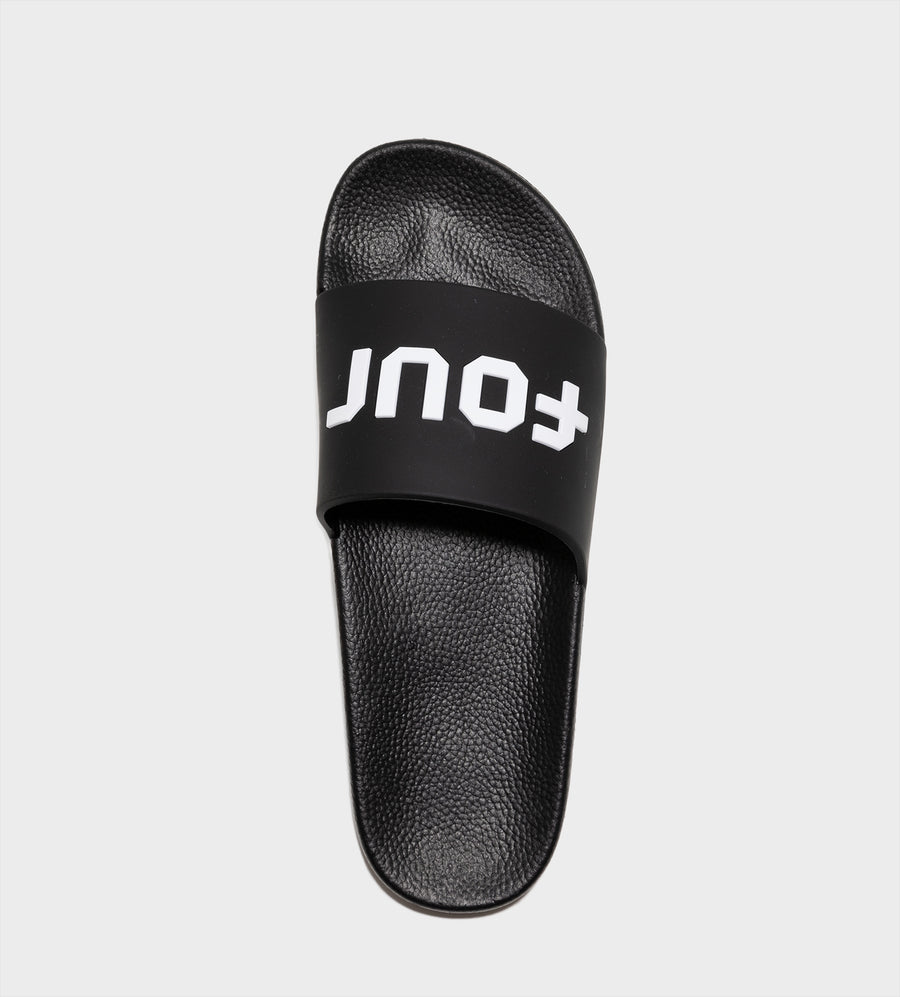 Four Kids Slides Logo Black