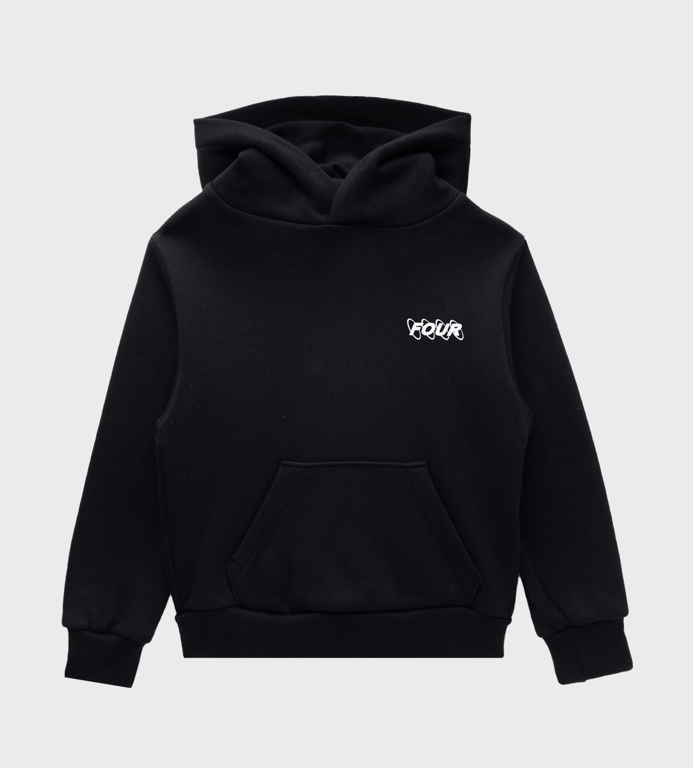 Car Graphic Hoodie Black