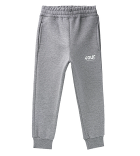 Logo joggingbroek grijs