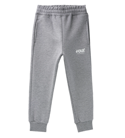Logo joggingbroek grijs