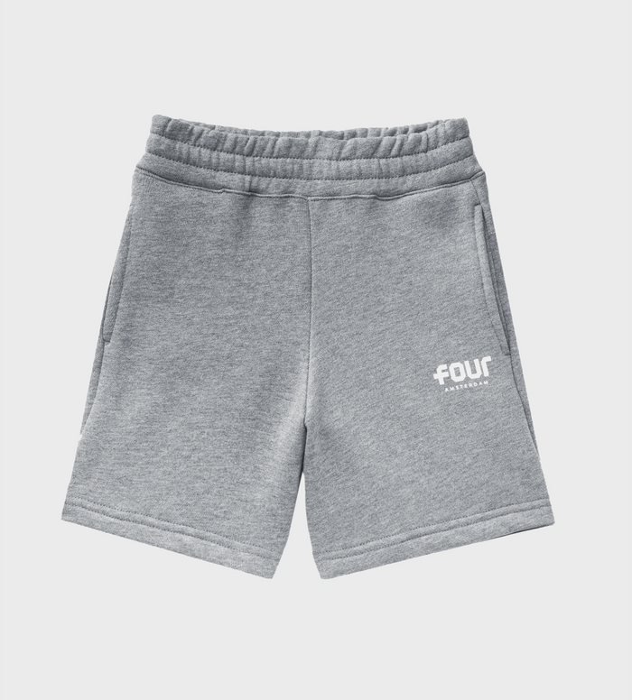 Logo Shorts Grijs gemêleerd
