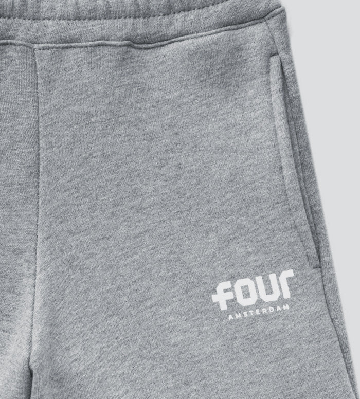 Logo Shorts Grijs gemêleerd
