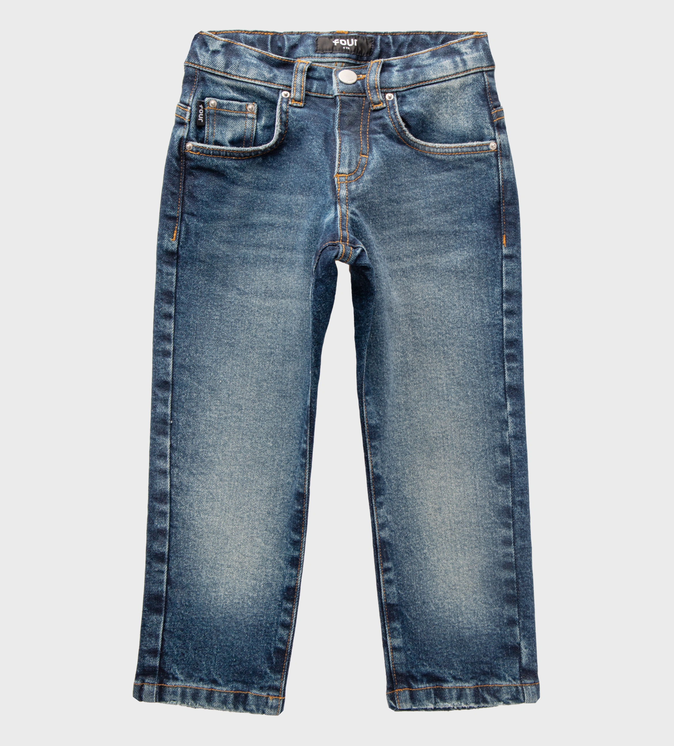 Straight Denim Dark Blue