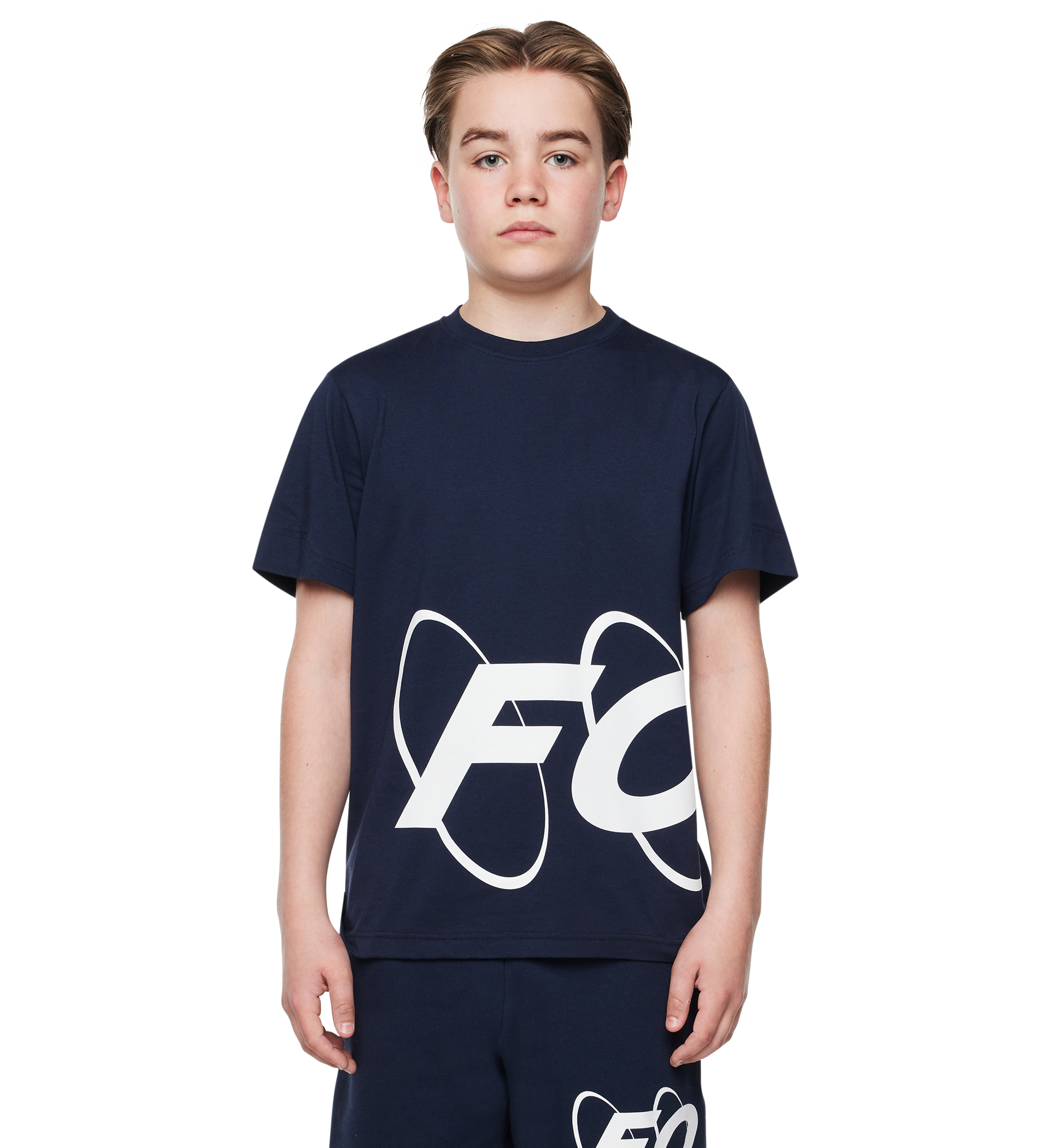 Big Circles T-shirt Marine Blue
