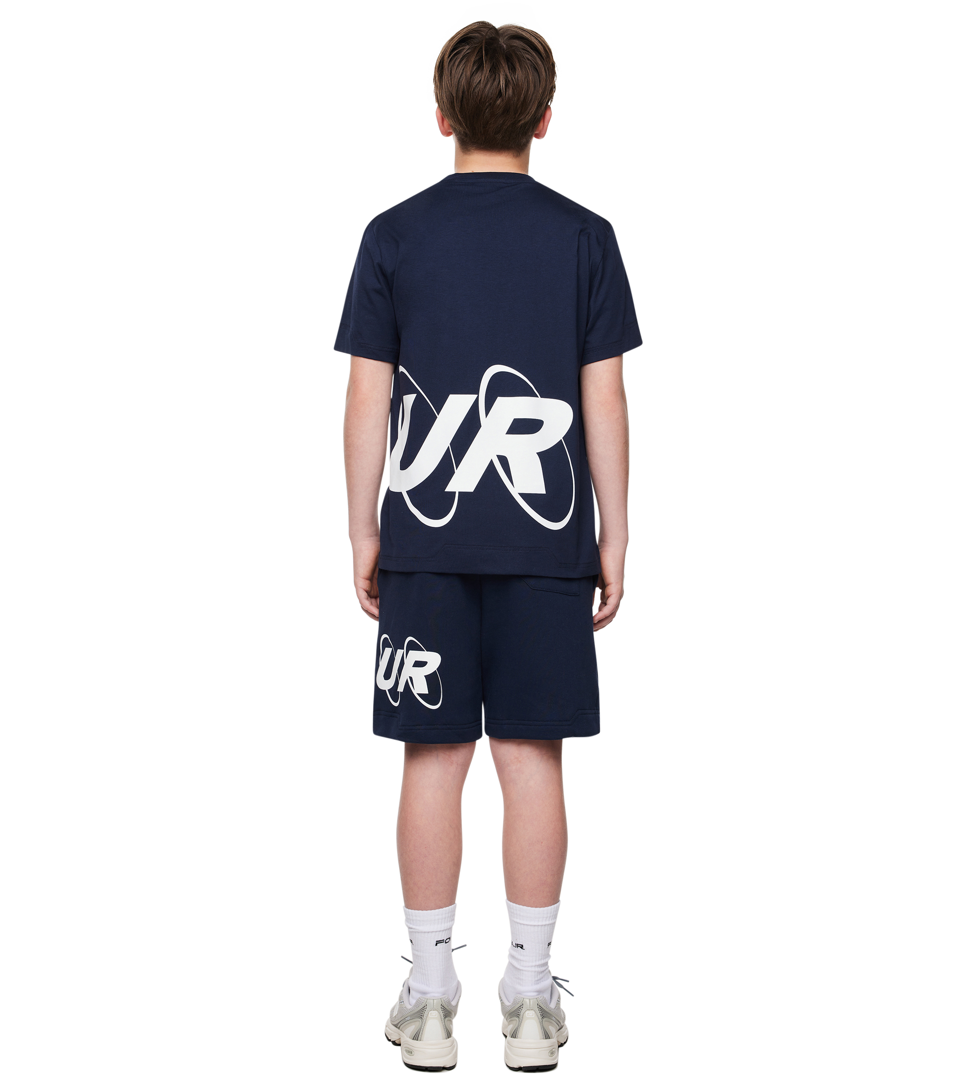 Big Circles T-shirt Marineblauw