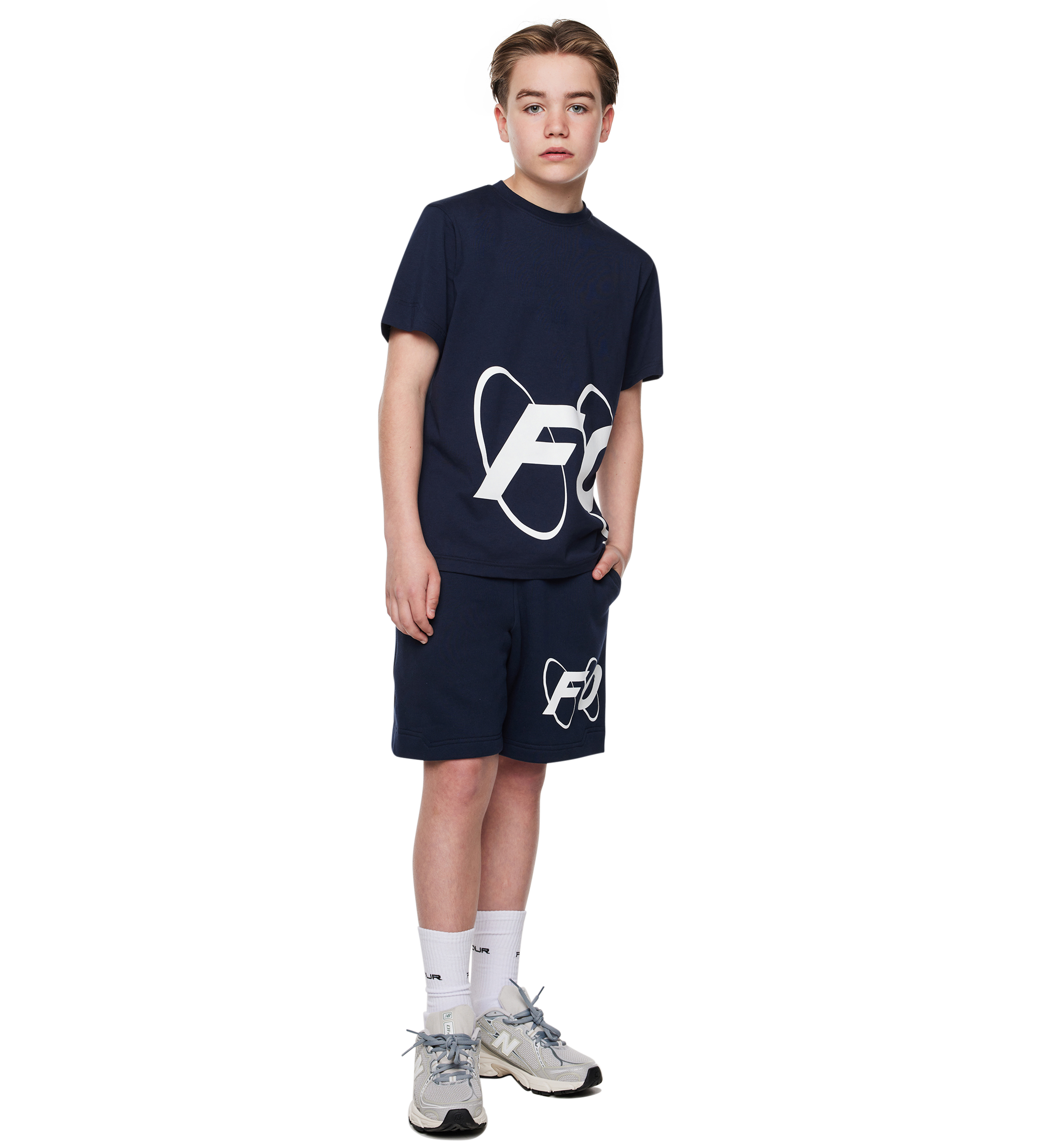 Big Circles T-shirt Marine Blue