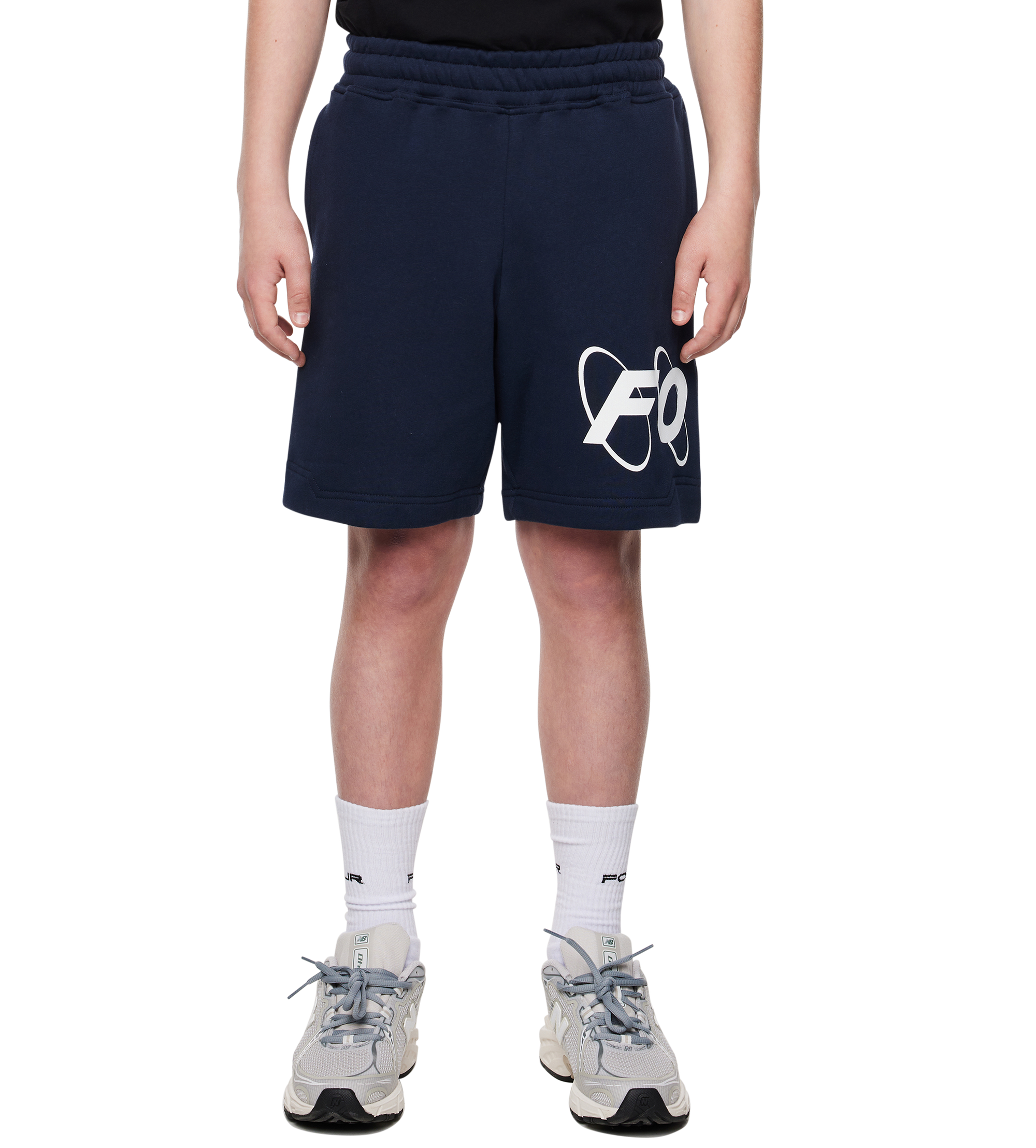 Big Circles Shorts Marineblauw