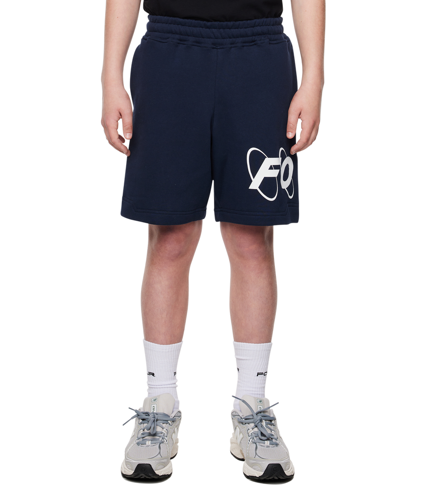 Big Circles Shorts Marine Blue