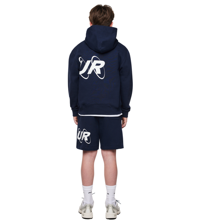 Big Circles Hoodie marineblauw