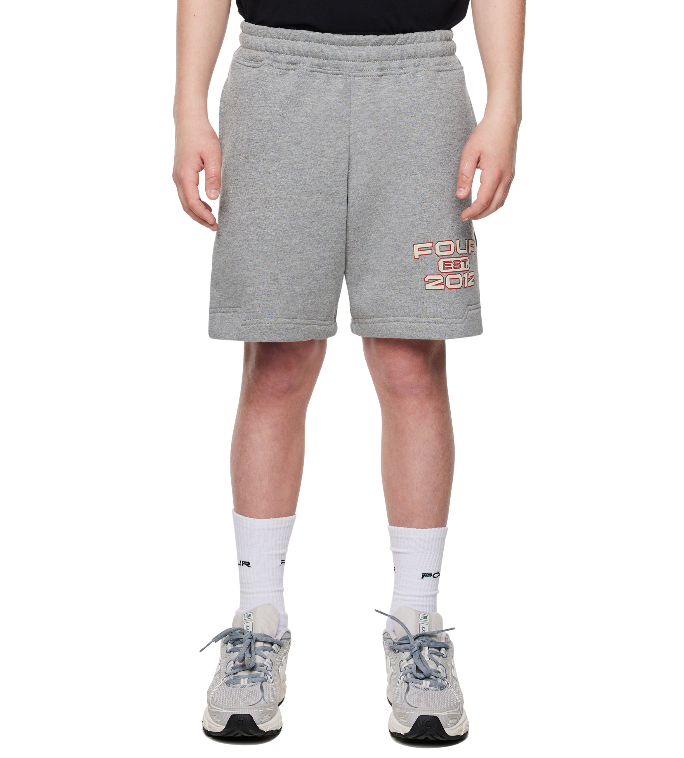 Bold Shorts Grijs Melange