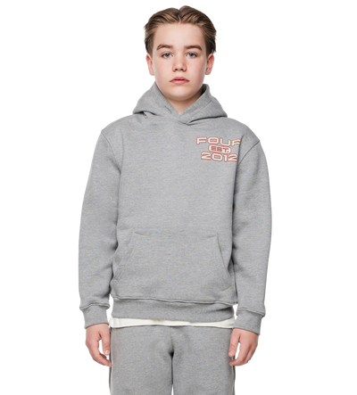 Bold Hoodie Grijs Melange