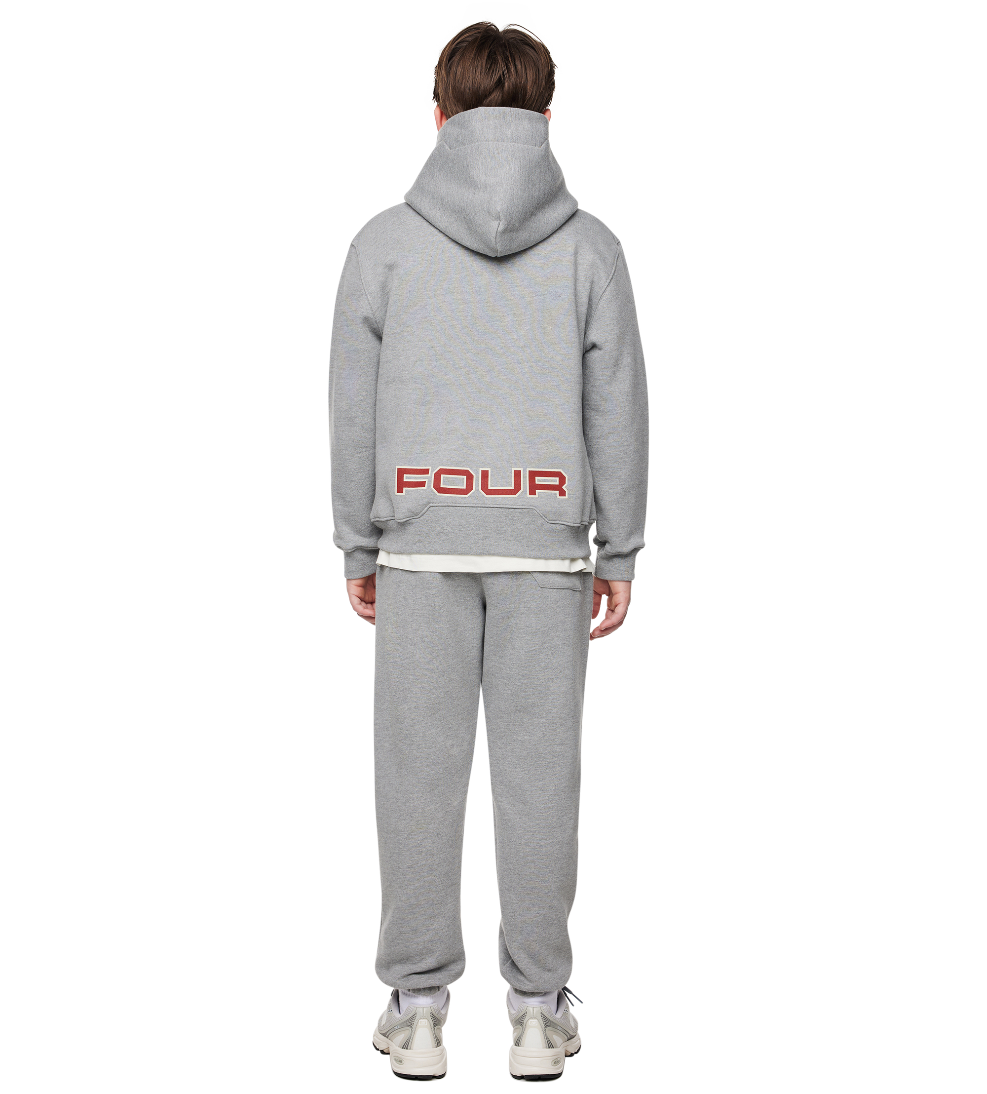 Bold Hoodie Grijs Melange