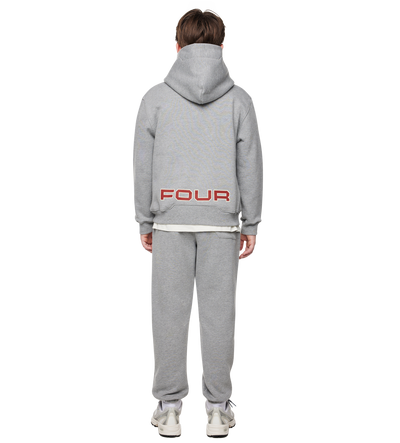 Bold Hoodie Grijs Melange