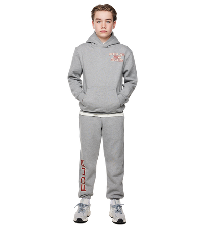 Bold Hoodie Grijs Melange