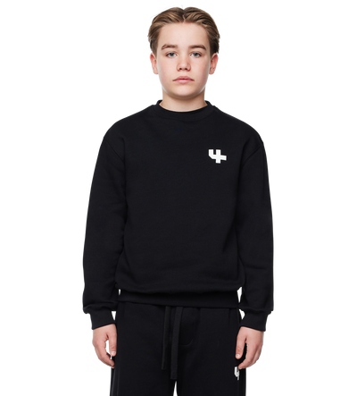 Outline Crewneck Zwart