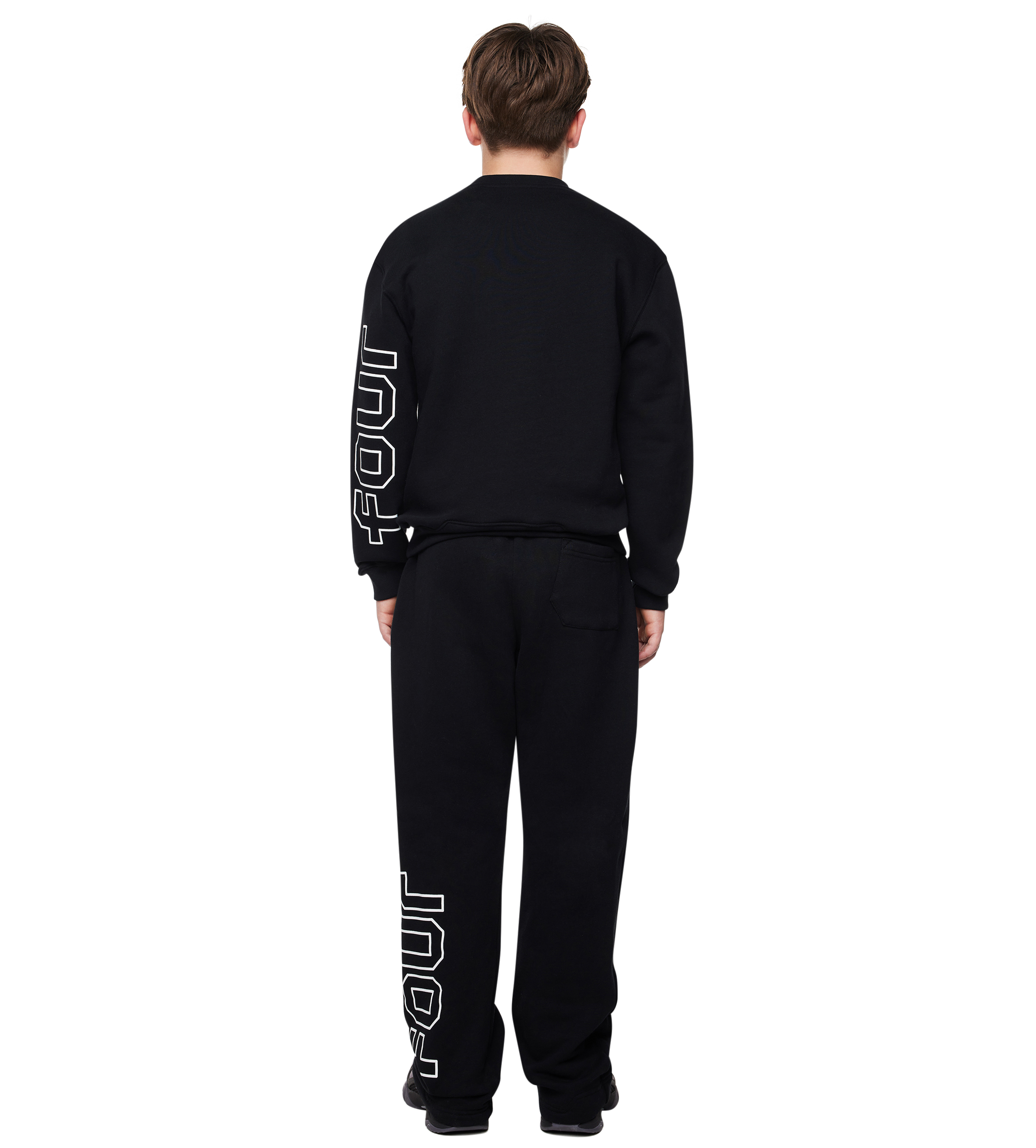 Outline Crewneck Zwart