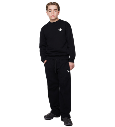Outline Crewneck Zwart