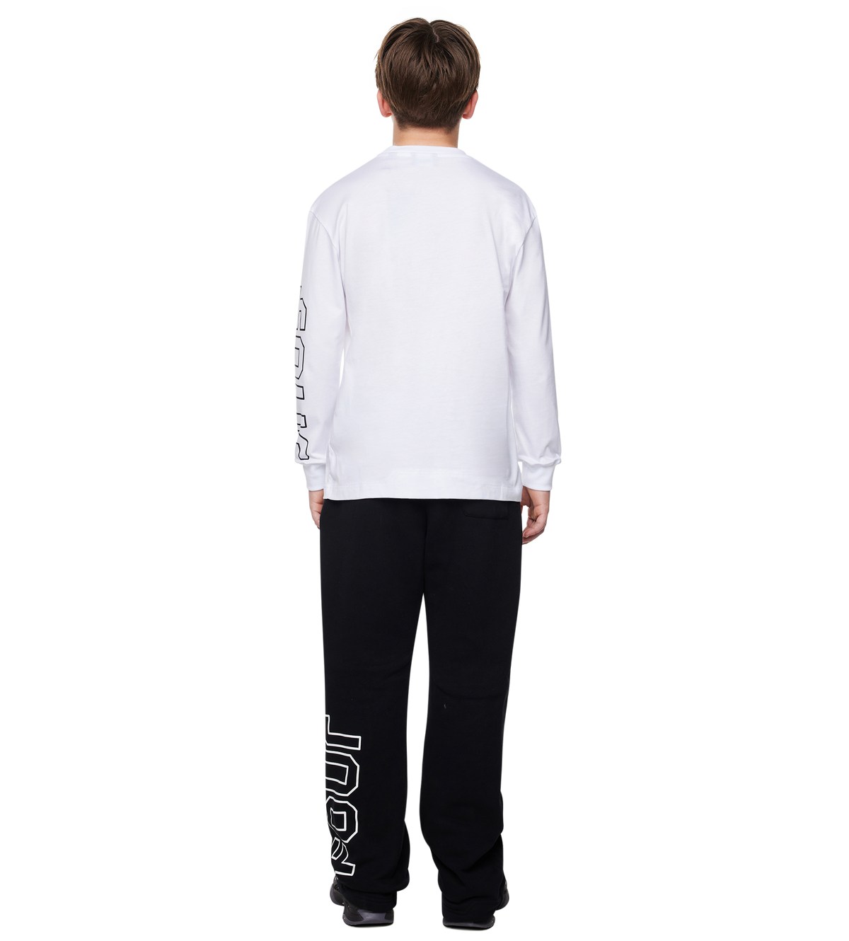 Outline Longsleeve Cuffed wit
