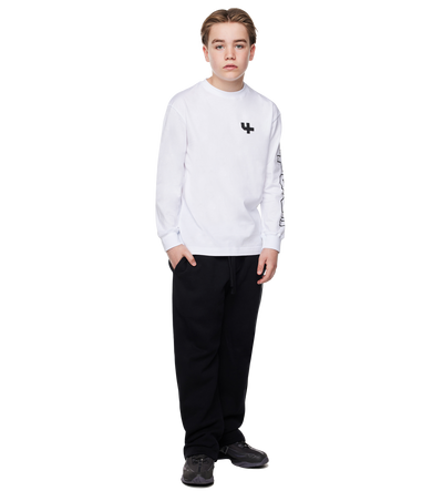 Outline Longsleeve Cuffed wit