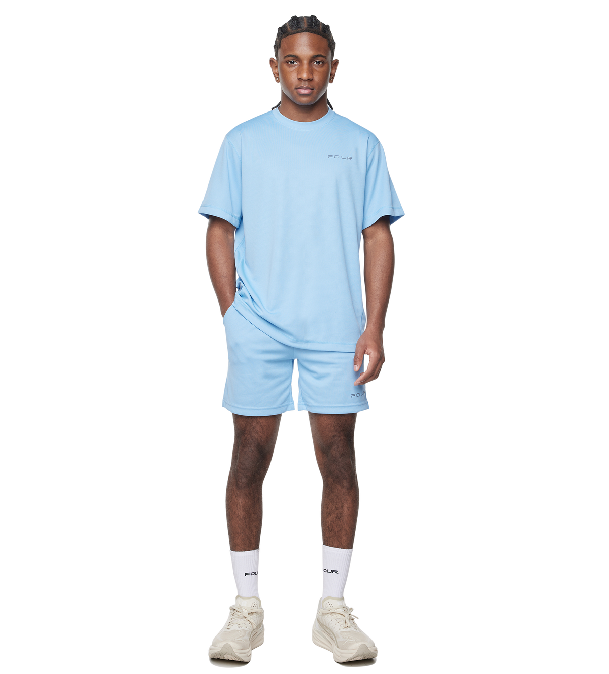 Sportswear Shorts Schemerblauw