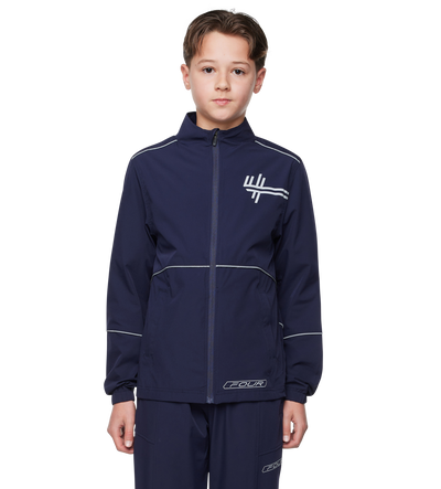 Sportswear Performance Trainingsjack Marineblauw