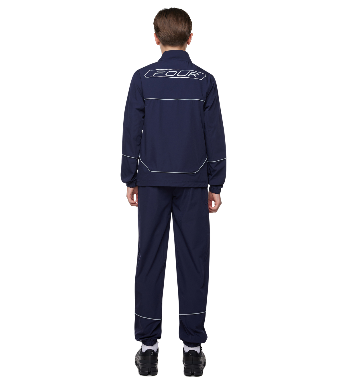 Sportswear Performance Trainingsjack Marineblauw