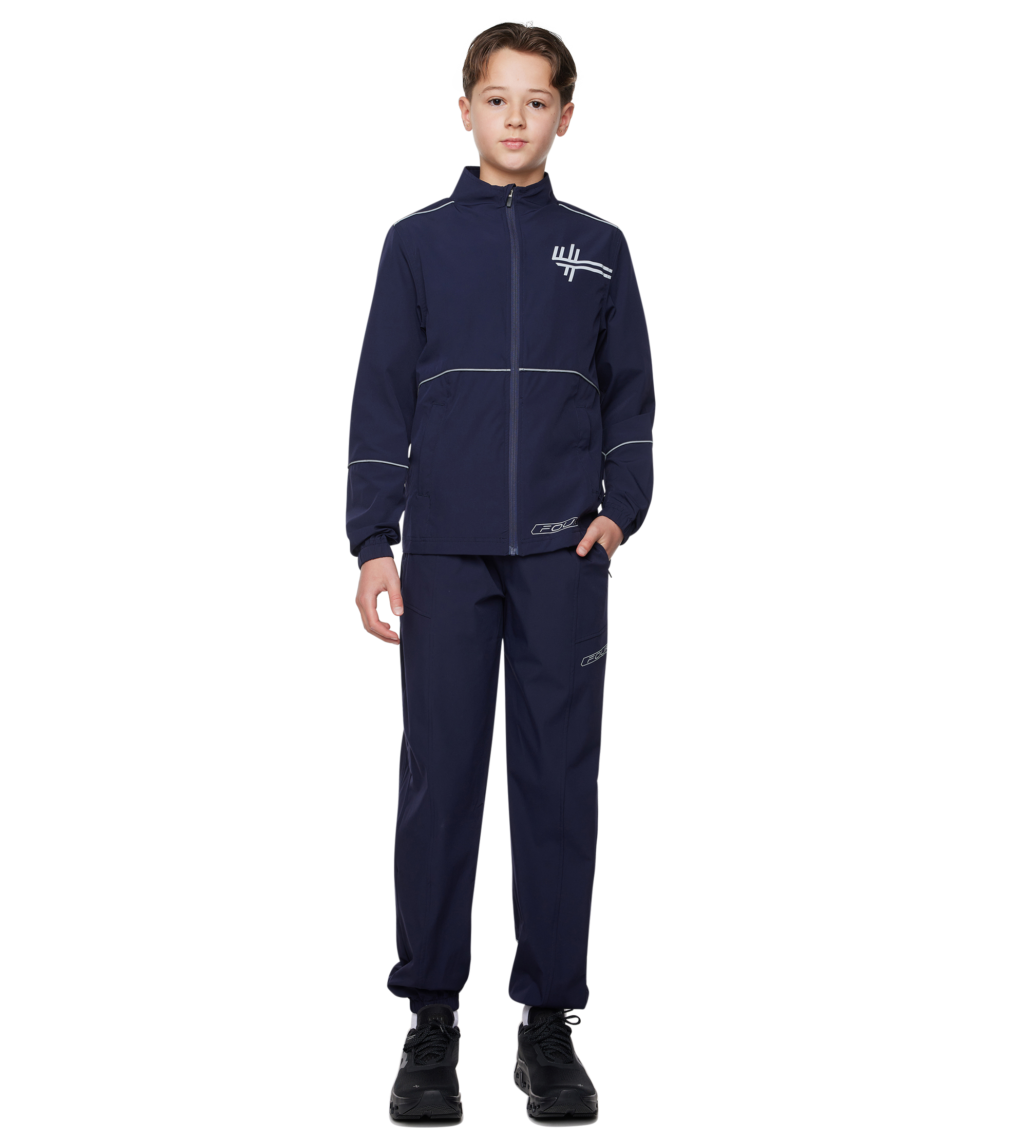 Sportswear Performance Trainingsjack Marineblauw