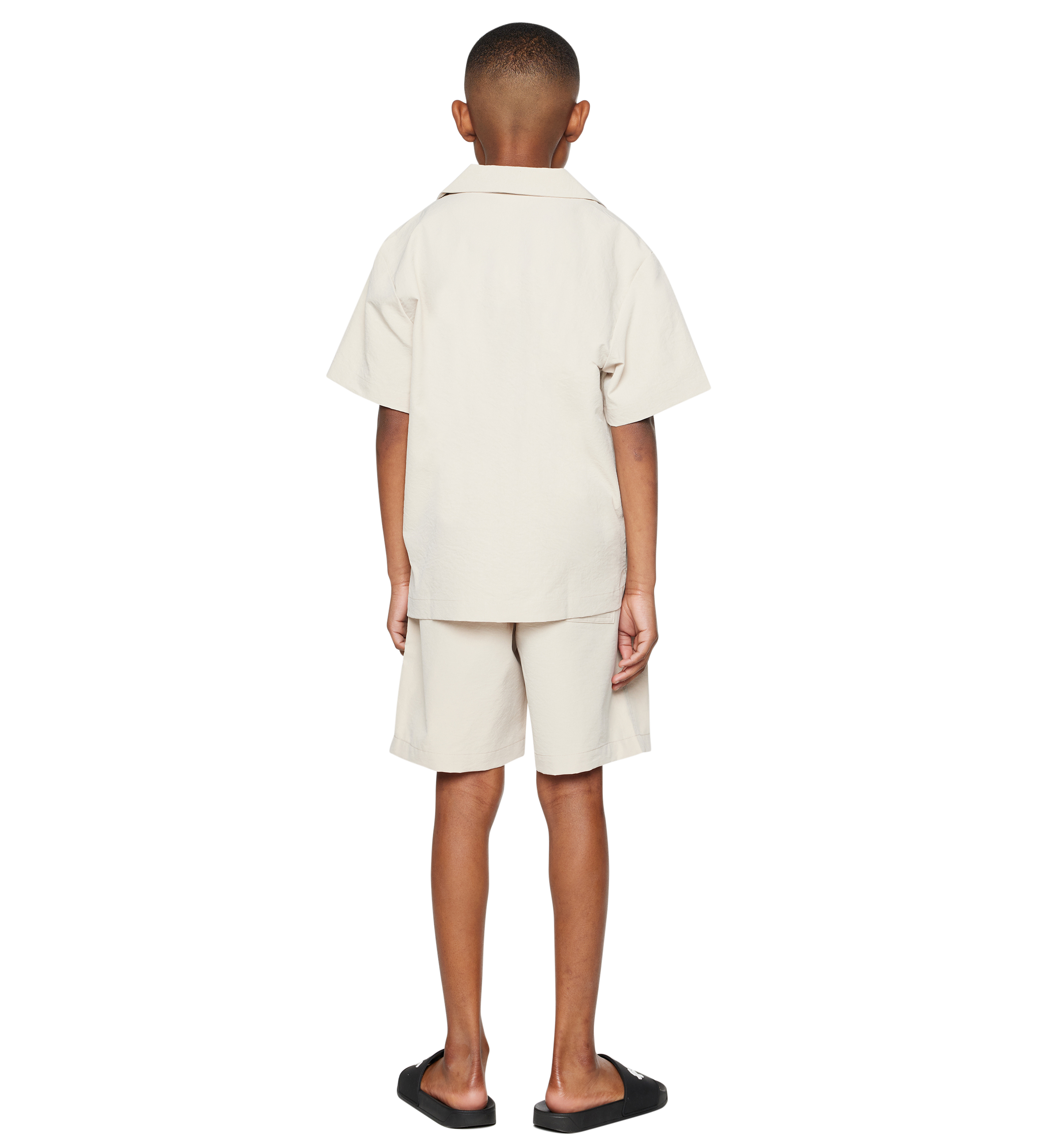 Script SS Shirt Beige