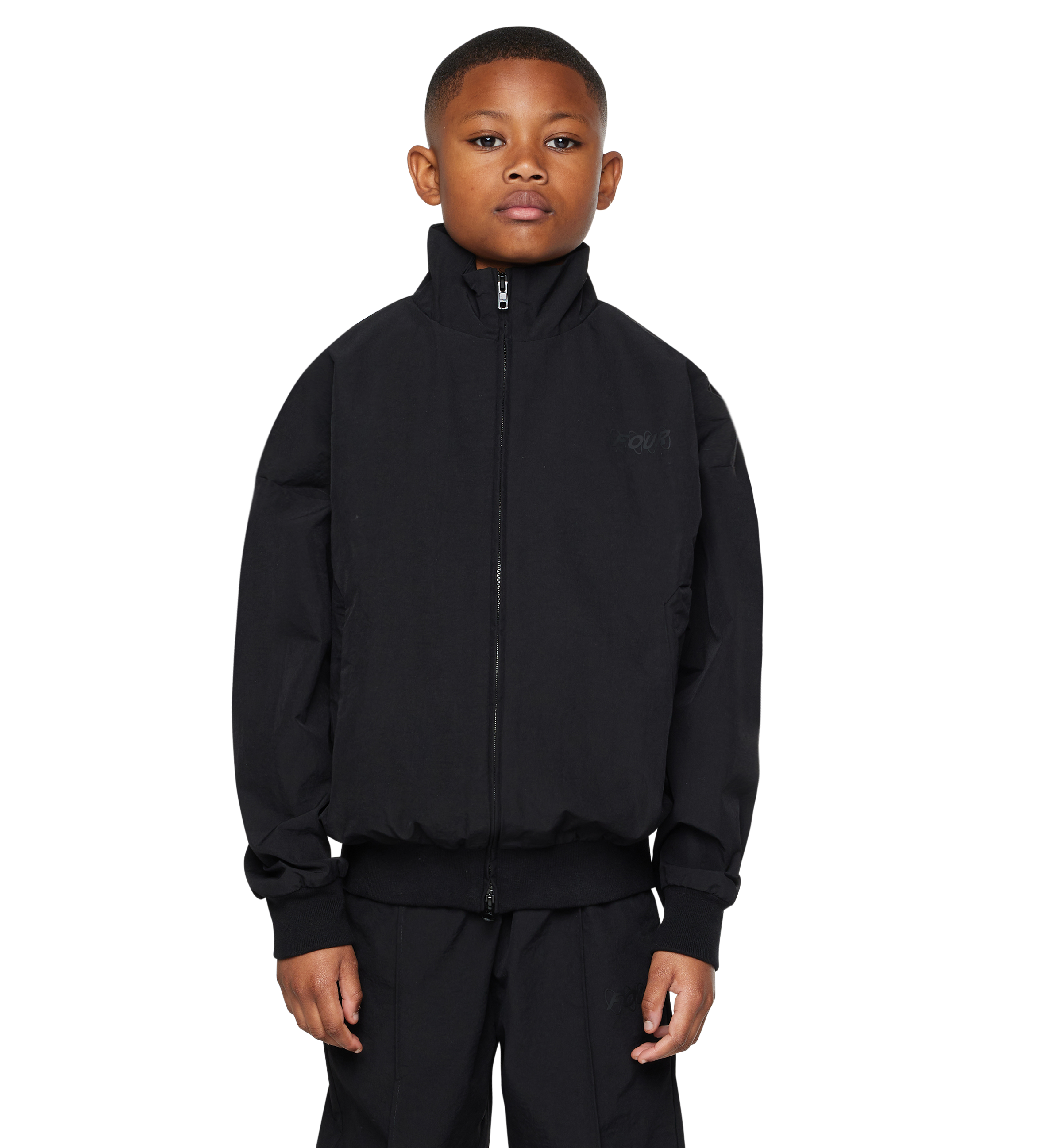 Circles Track Jacket Black