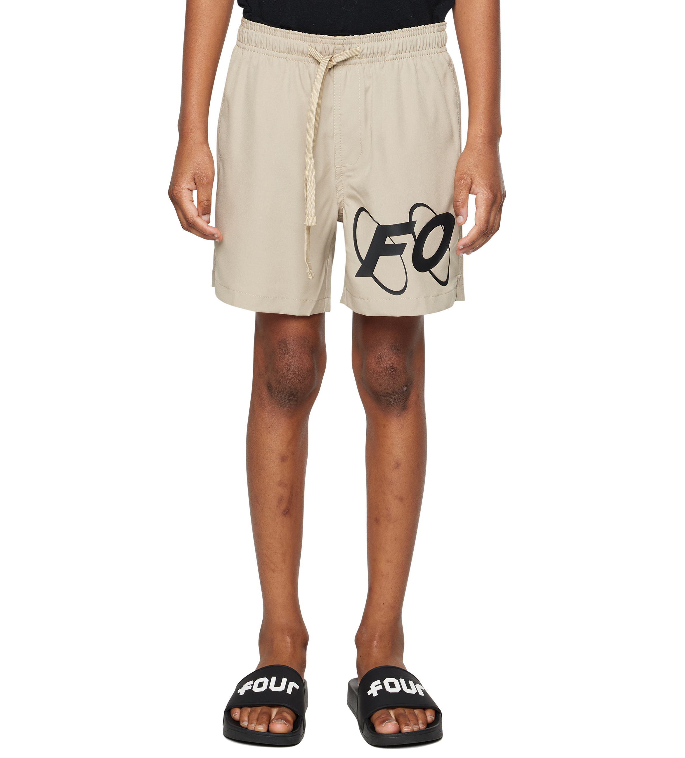 Big Circles Swim Shorts Vintage Khaki