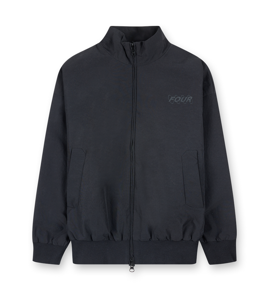 Circles Track Jacket Black