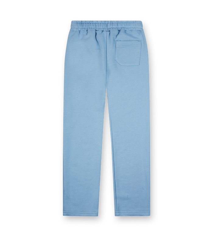 Soft Circles Straight Leg Faded Denim