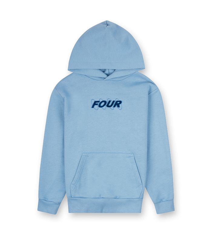 Soft Circles Capuchon Faded Denim