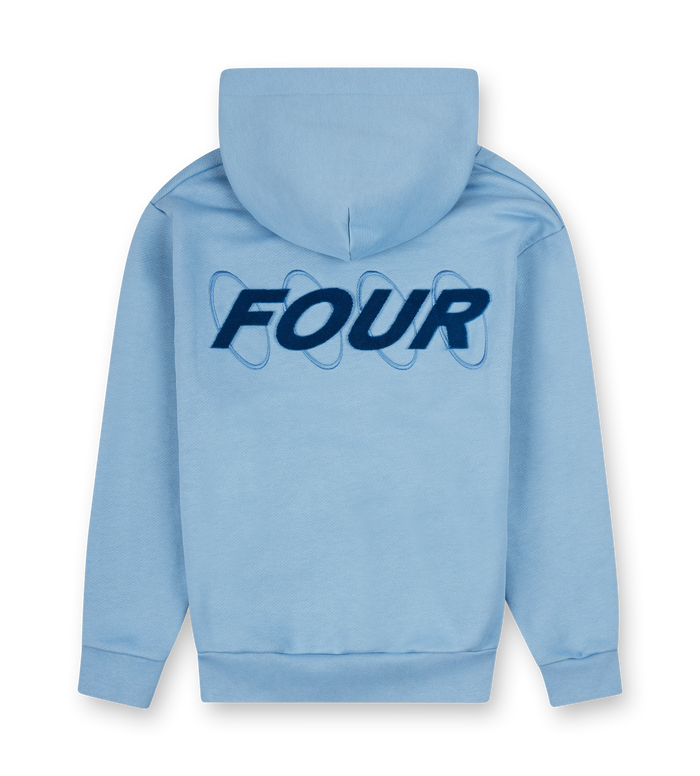 Soft Circles Capuchon Faded Denim