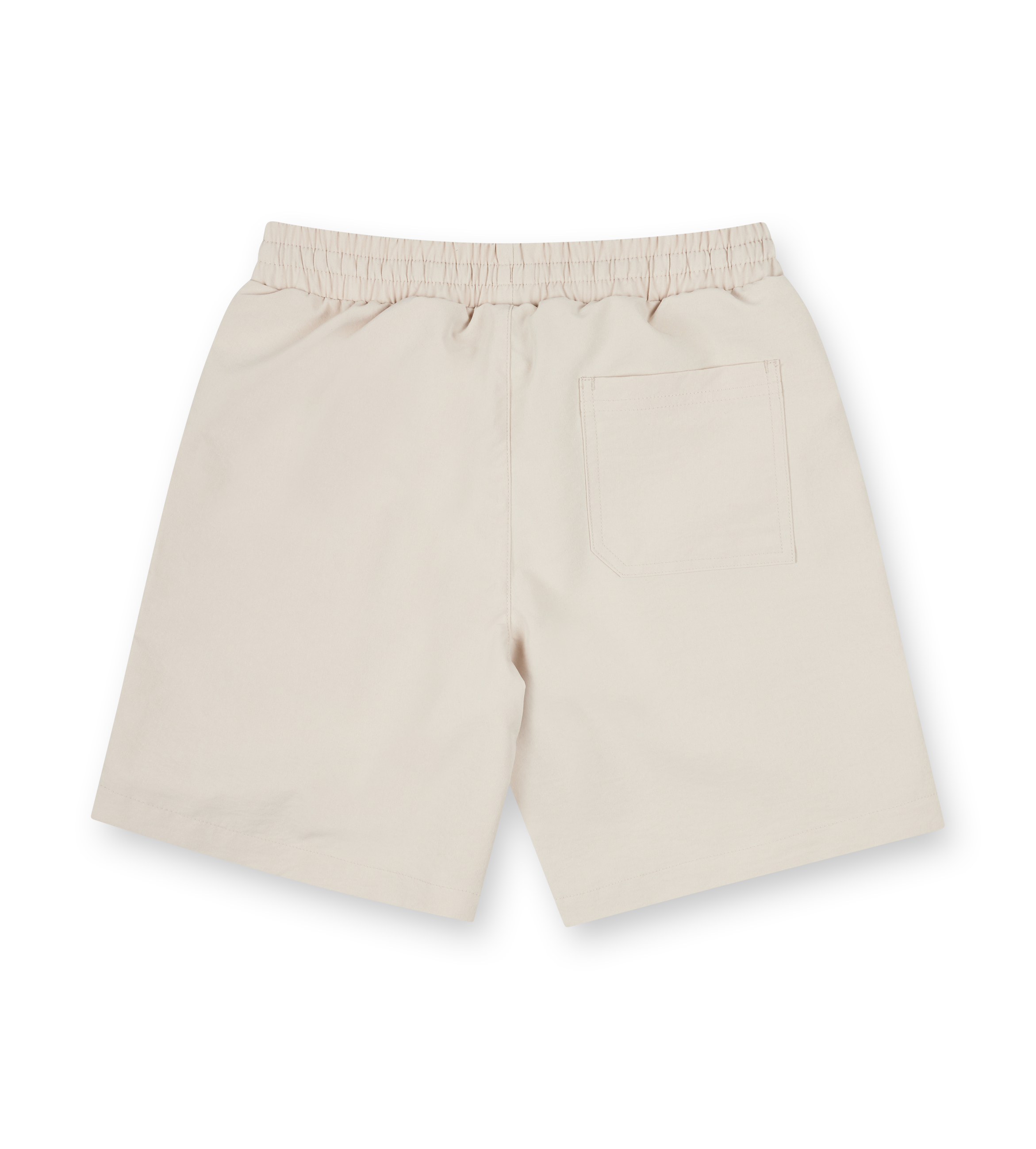 Script Shorts Beige