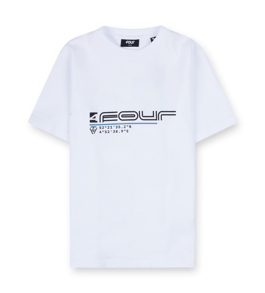 Topo T-Shirt White/ Blue