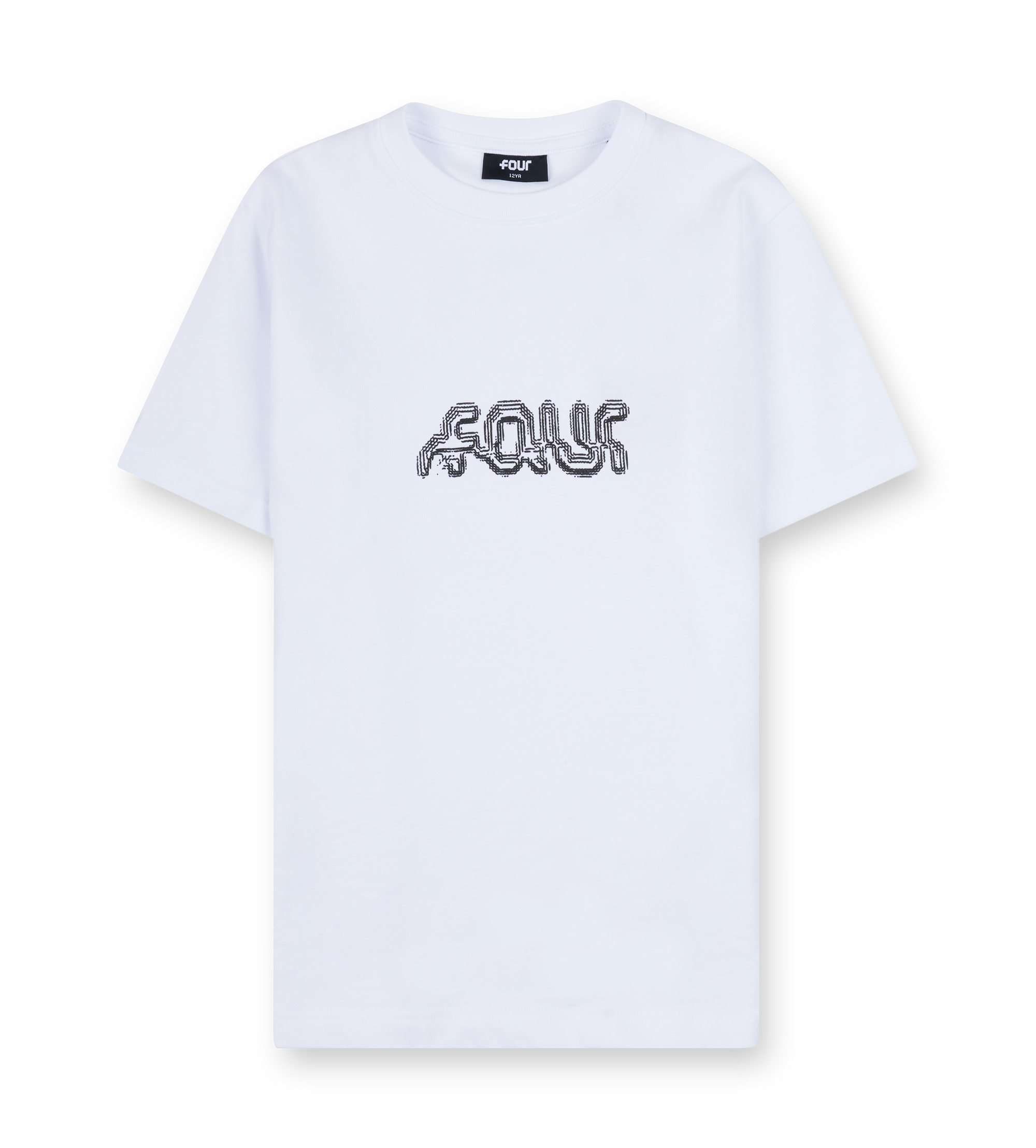 Glitch T-Shirt Wit