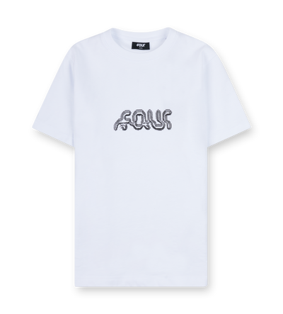 Glitch T-Shirt Wit