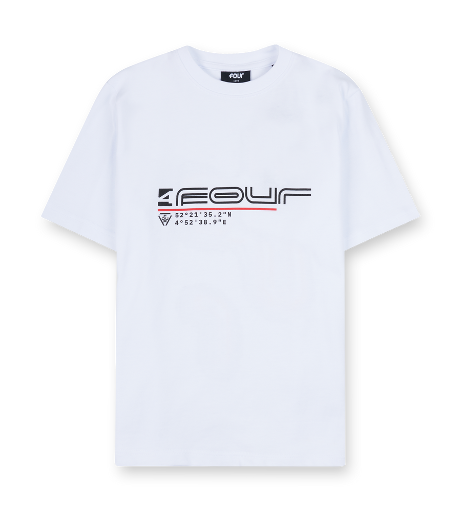 Topo T-Shirt White/ Orange