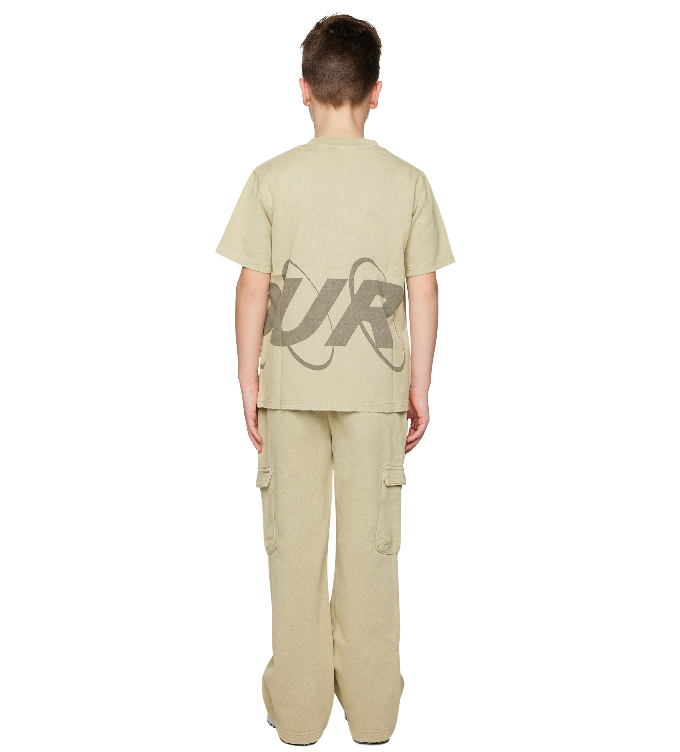 Big Circles T-Shirt Washed Oatmeal