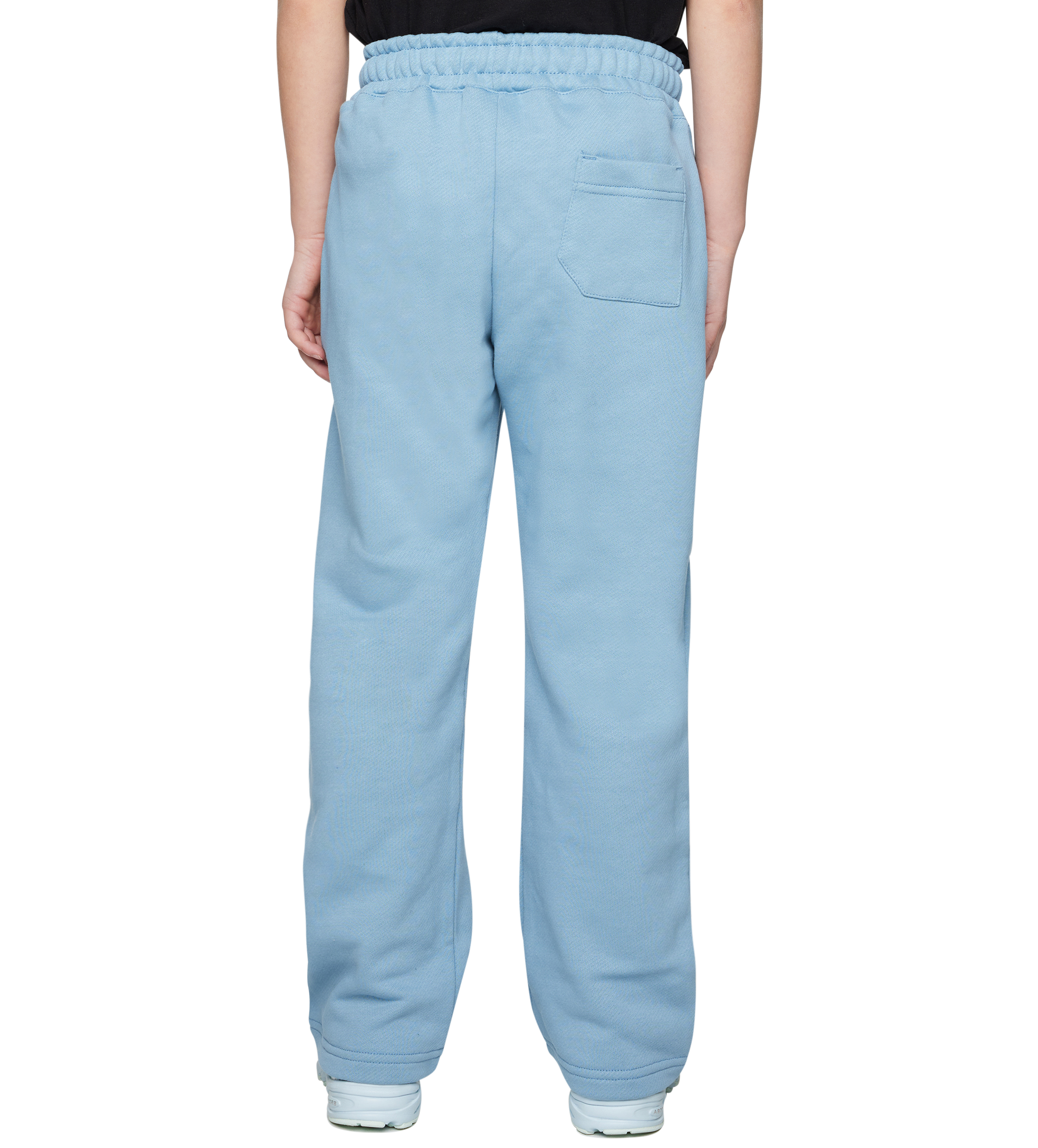 Soft Circles Straight Leg Faded Denim