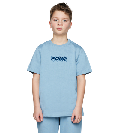 Soft Circles T-shirt Faded Denim